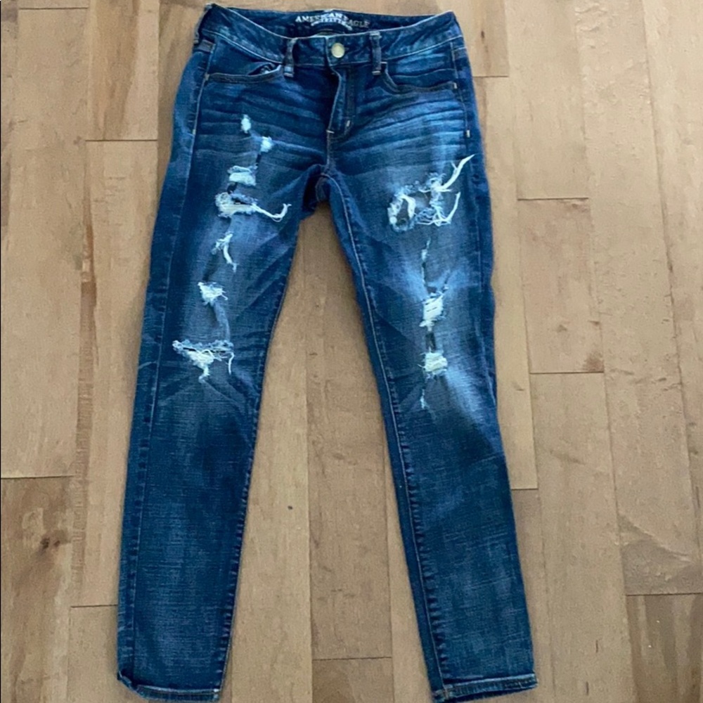 American Eagle Size 10 super stretch Jeggings